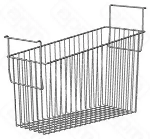 Корзина холодильная наклонная 568х216х331413 мм