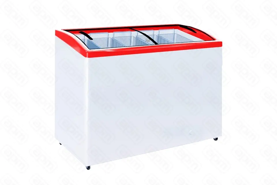 Ларь морозильный ЛВН 400 Г СF 400 C 5 кор красный