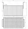 Корзина универсальная для морозильников шириной 600 мм