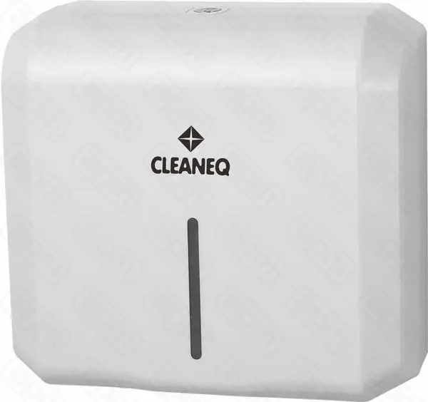 Диспенсер CLEANEQ серии KW-7336 для бумажных полотенец белый глянец