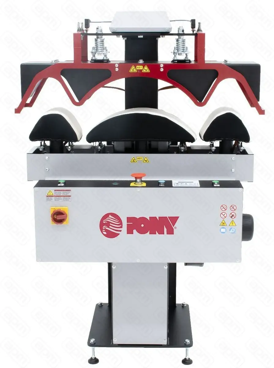 Пресс гладильный Pony серии SMART для воротничков и манжетов паровой нагрев