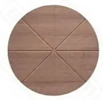 Доска для пиццы Италия 50157 бук 40см круглая