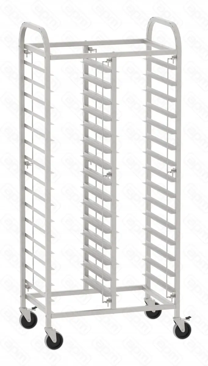 Тележка-шпилька типа ТШГ-15х2 30 15х2 уровней для противней 320х435 мм