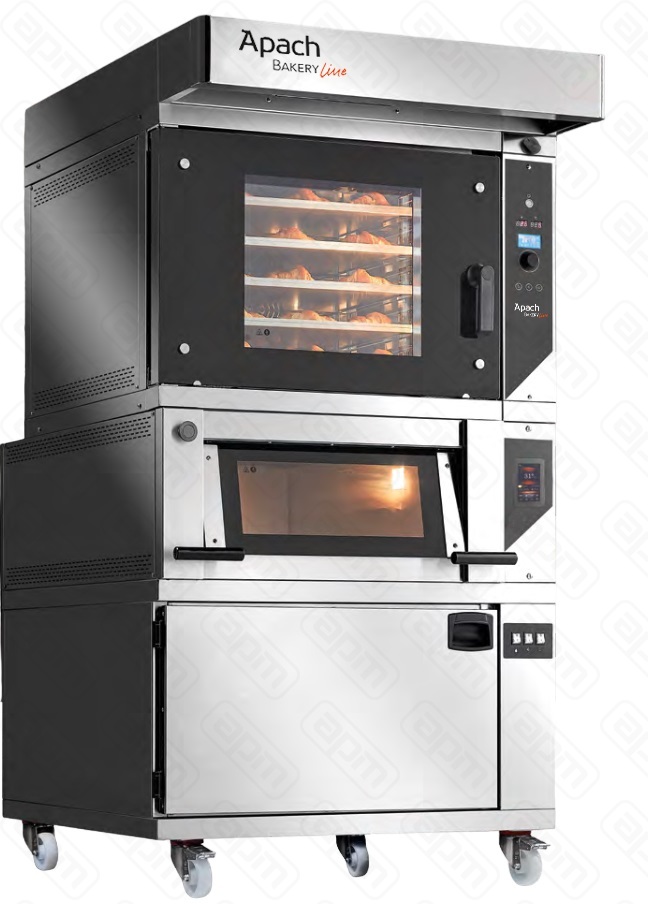 ПЕЧЬ КОНВЕКЦИОННАЯ С ПОДОМ С РАССТОЙКОЙ APACH BAKERY LINE K5P60P DPE218PA