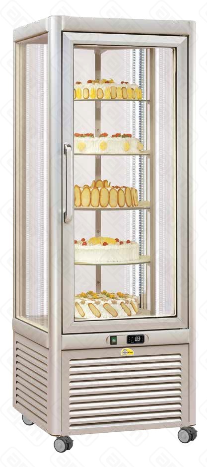 ШКАФ КОНДИТ МОРОЗ ОСТРОВ TECFRIGO PRISMA 400 TNV-PG ЦВЕТ 02