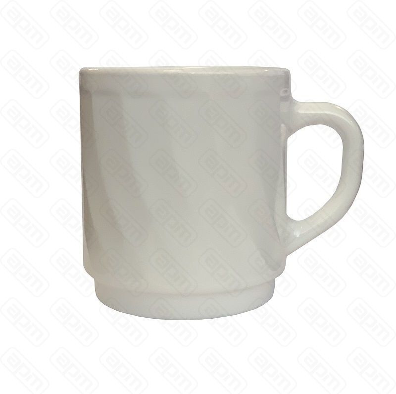 Кружка штабелируемая Luminarc Trianon 300 мл d 8 см h 90 см стеклокерамика белый цвет ARC