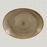 Овальная тарелка RAK Porcelain Twirl Alga 3627 см