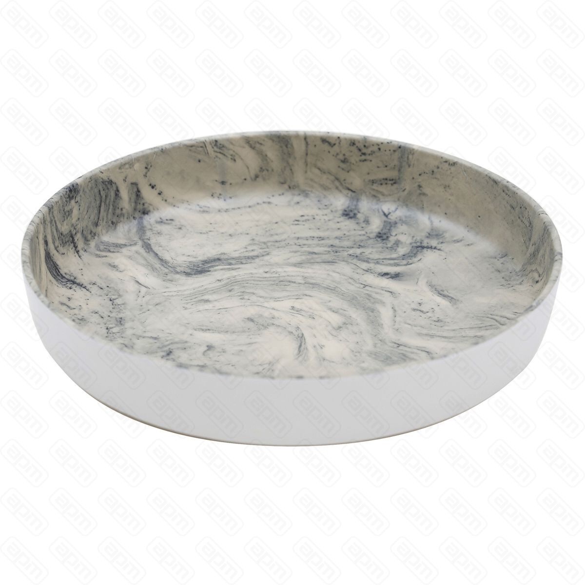 Блюдо меламиновое 204см  PL STREAMER GREY