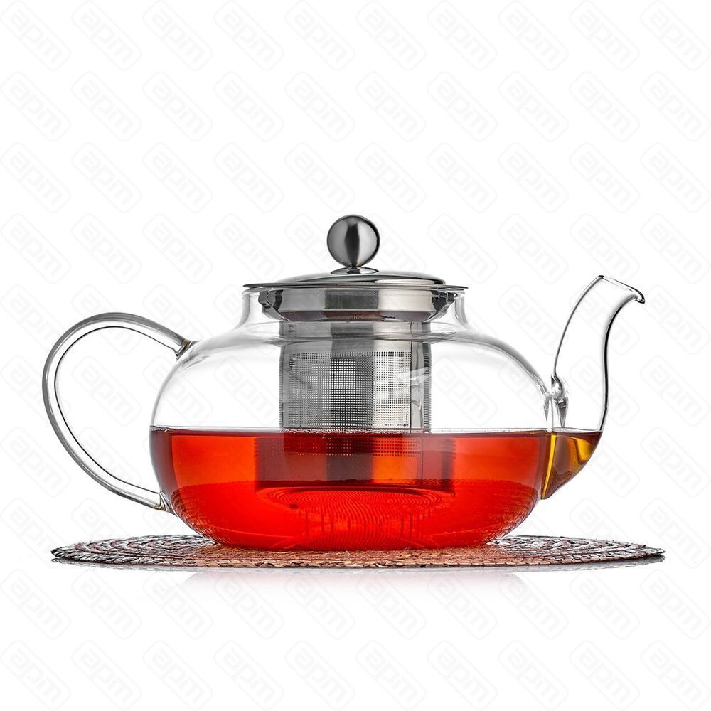 Чайник заварочный с колбой Оазис 500 мл термостекло PL