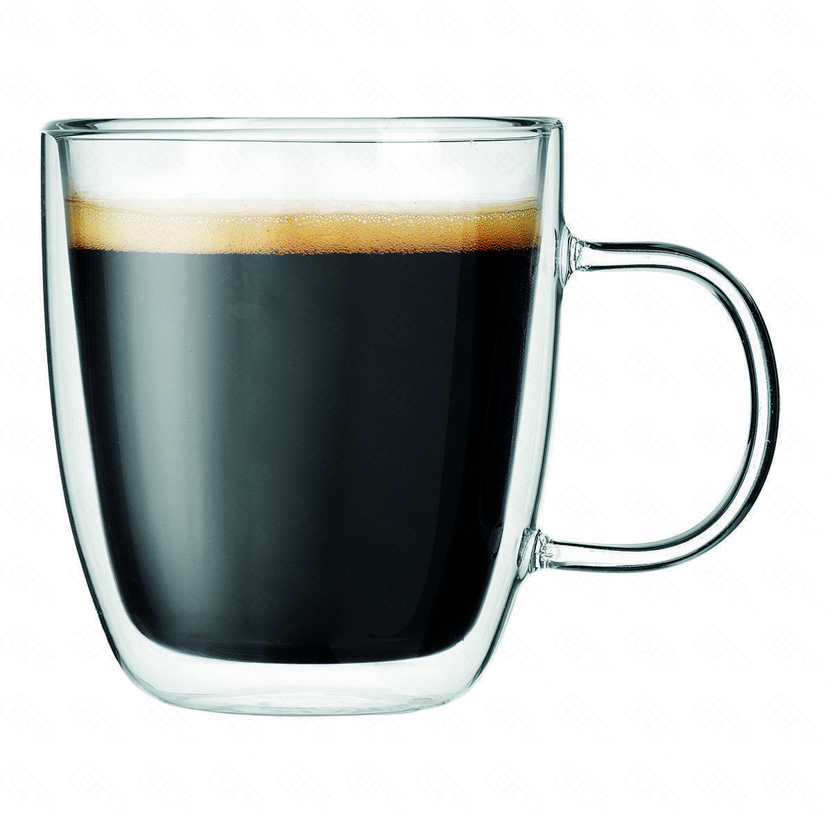 Набор кружек 2шт310 мл термостойкое стекло двойные стенки PL