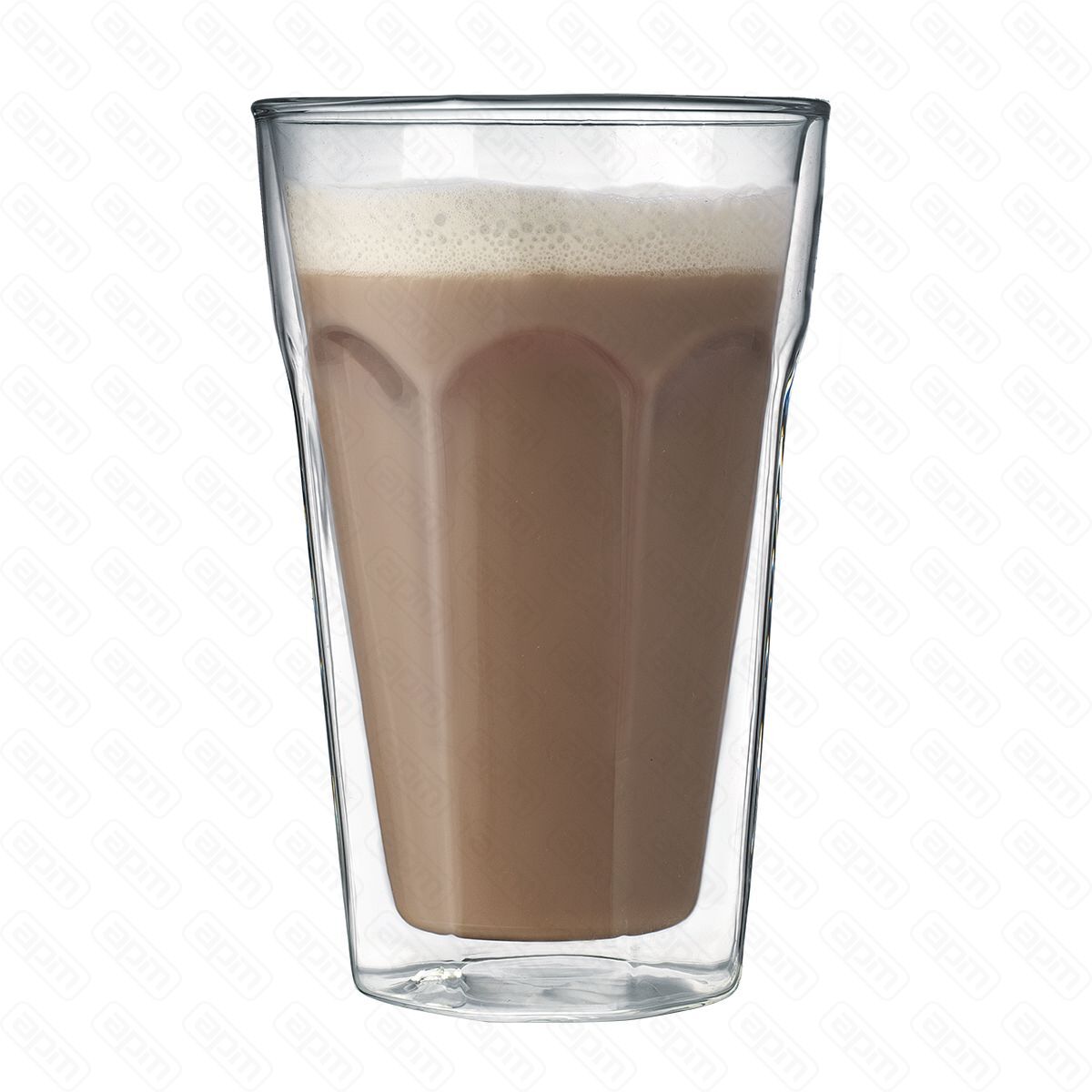 Набор стаканов 2шт450 мл термостойкое стекло двойные стенки PL