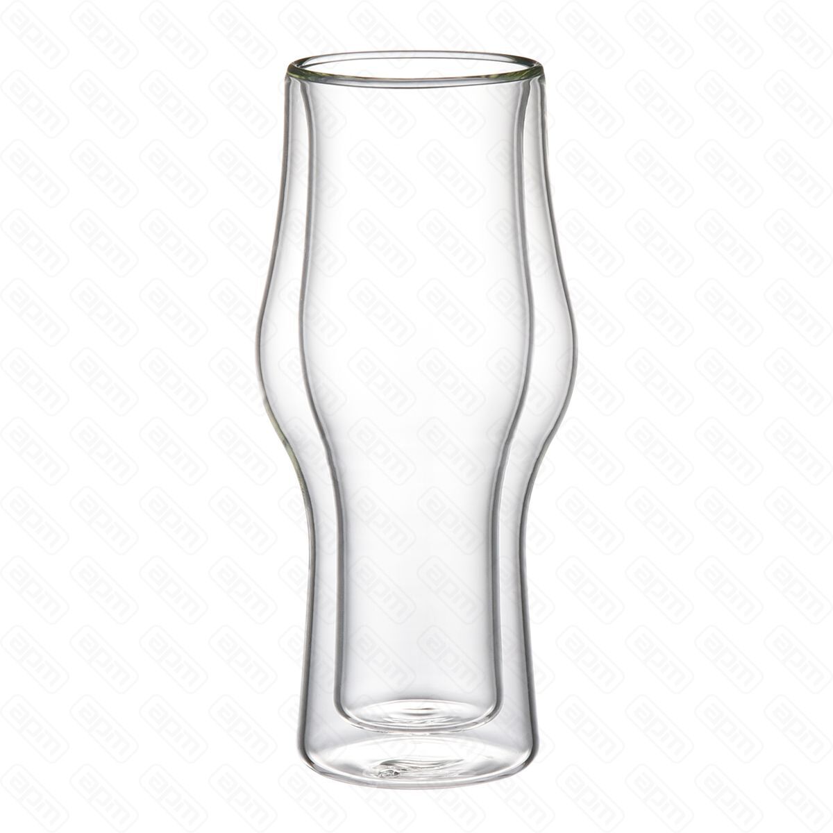 Набор стаканов 2шт300 мл термостойкое стекло двойные стенки PL