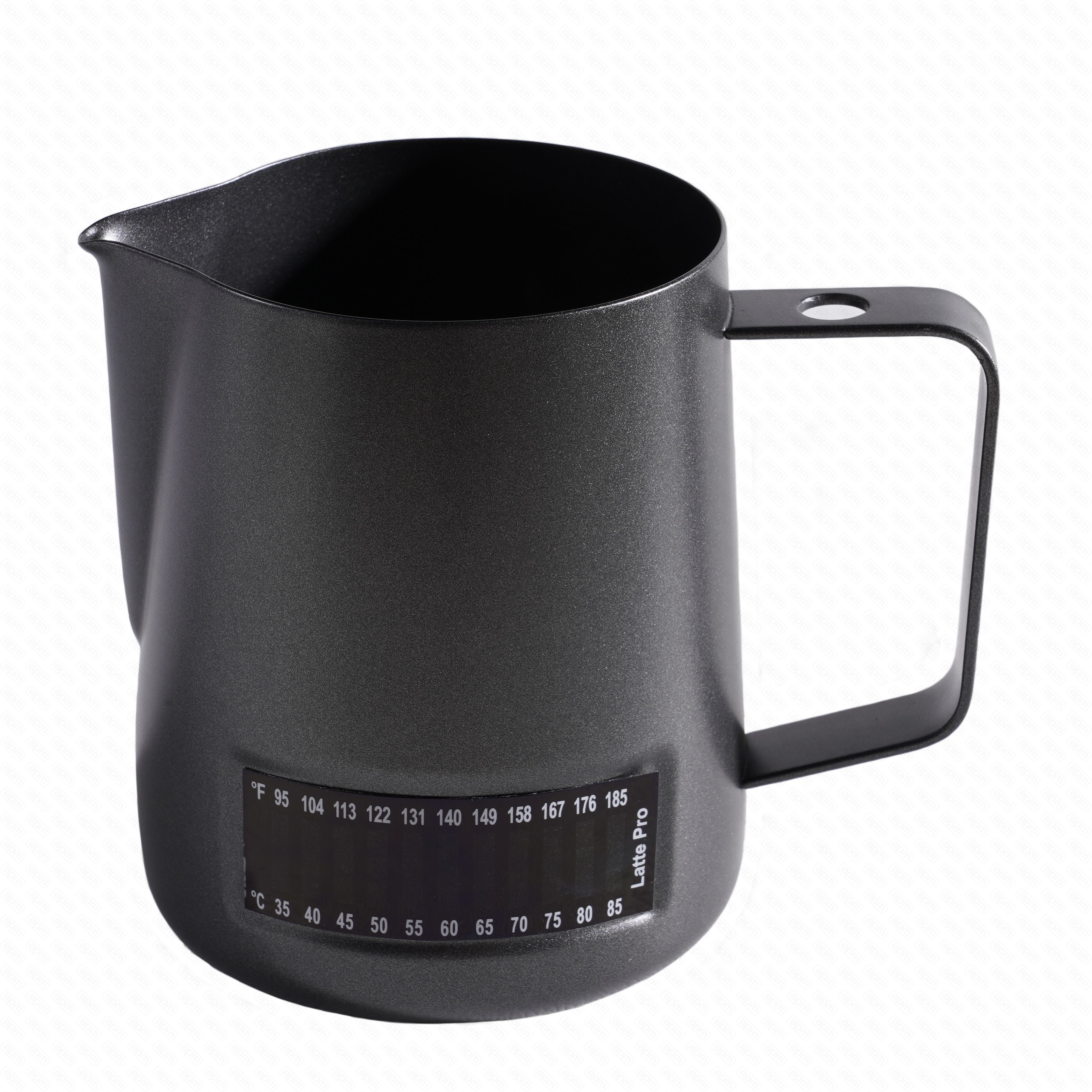 Питчер Latte Pro с температурным индикатором 600 млс тефлоновым покрытием PL Proff Coffee