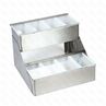 Контейнер для фруктов металлический корпус 8 отдел PL - BarWare