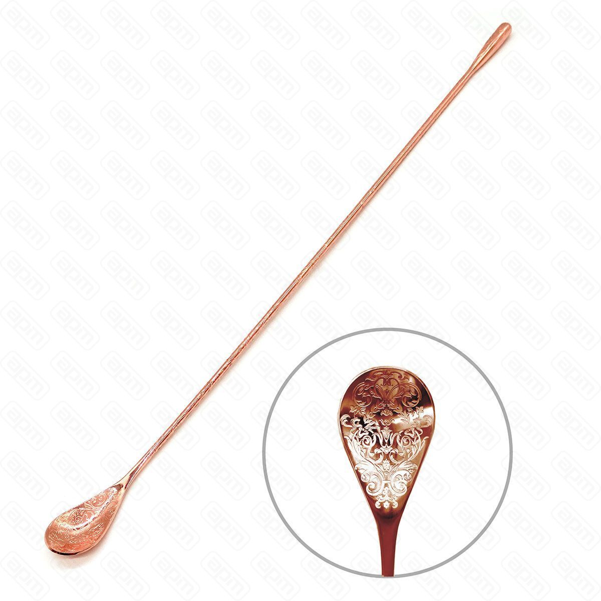 Ложка барная 30 см медное покрытие PL- Barbossa