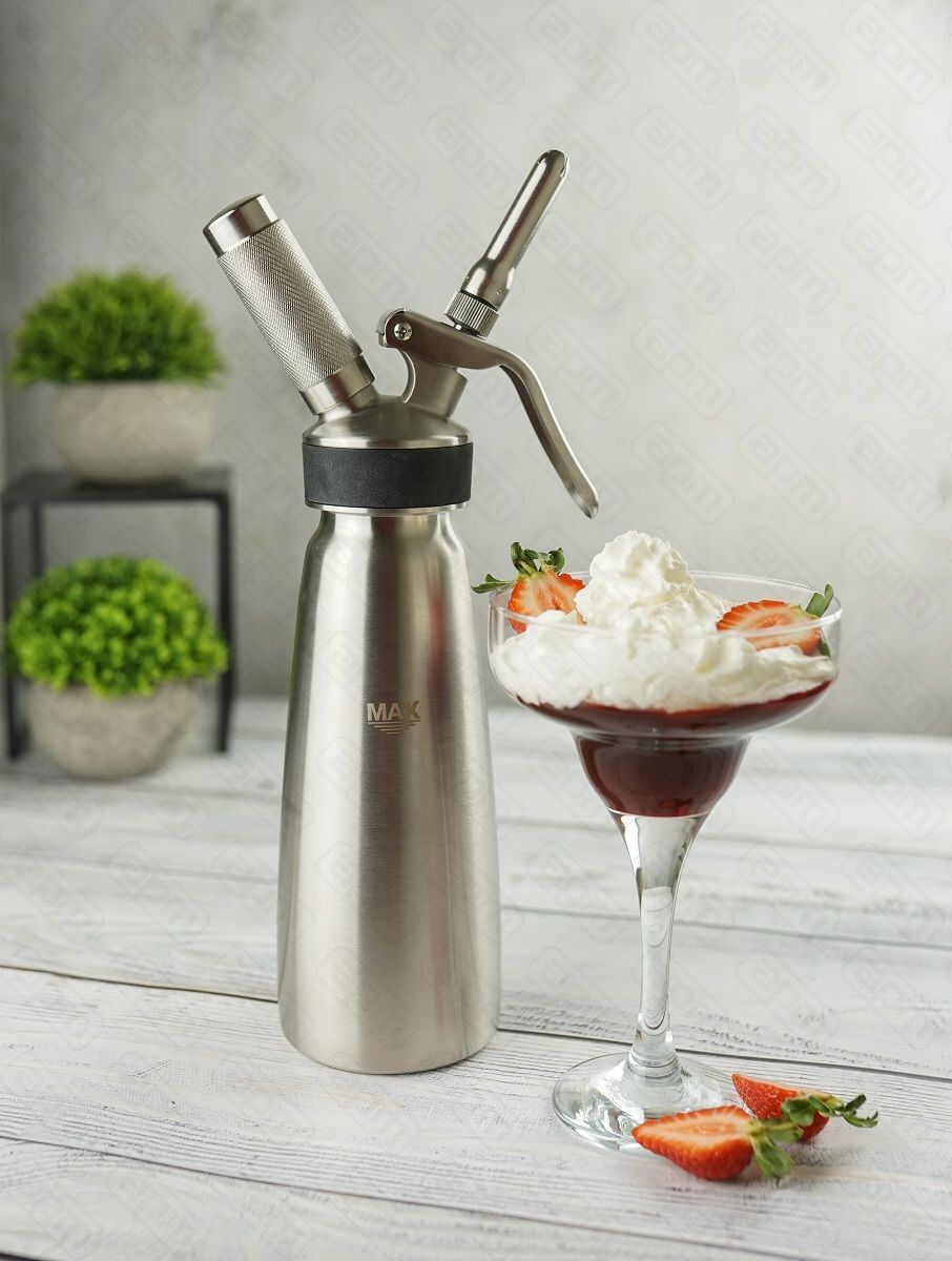 Сифон кремер для взбивания сливокнержавеющая сталь 05 л PL- Barbossa