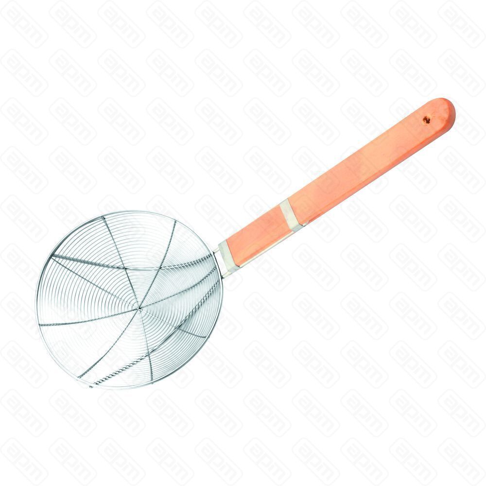 Шумовка сетчатая с деревянной ручкой d 255 см l 57 см  PL Proff Cuisine