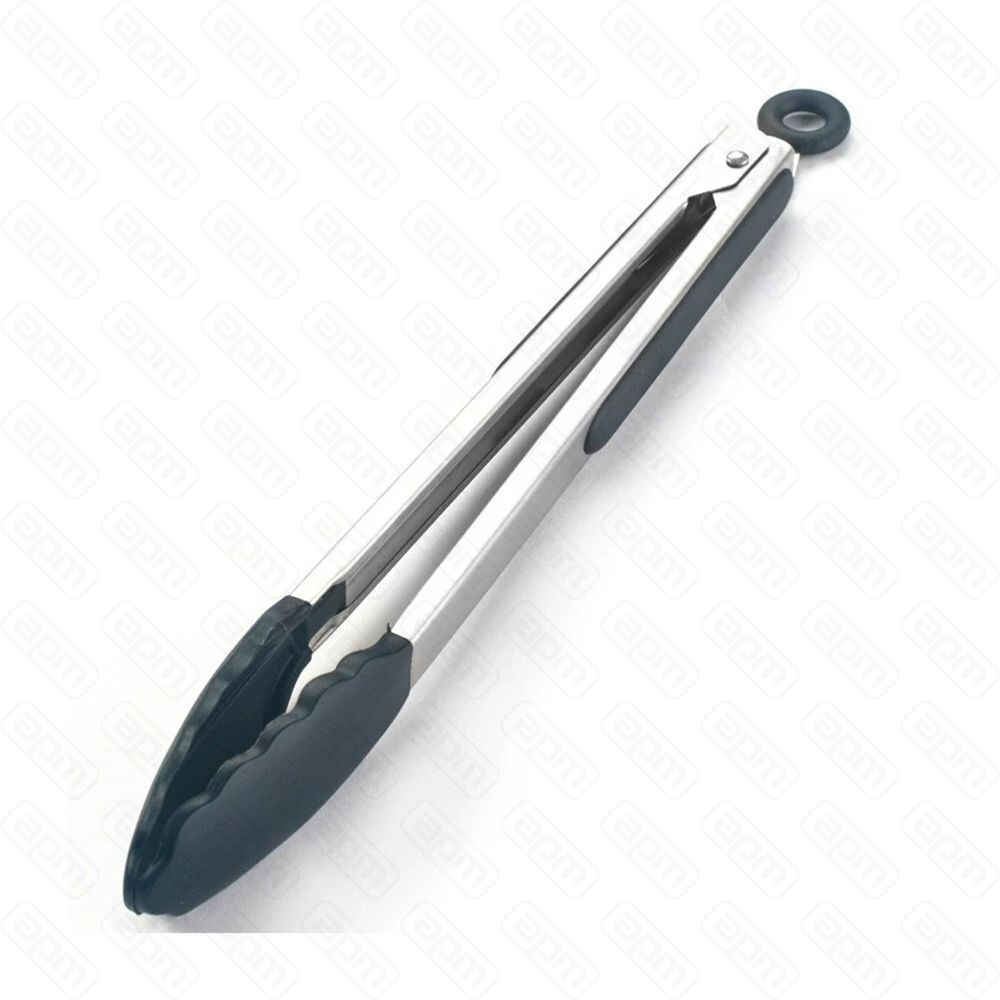 Щипцы с силиконовыми захватами 35 см металл PL Proff Cuisine