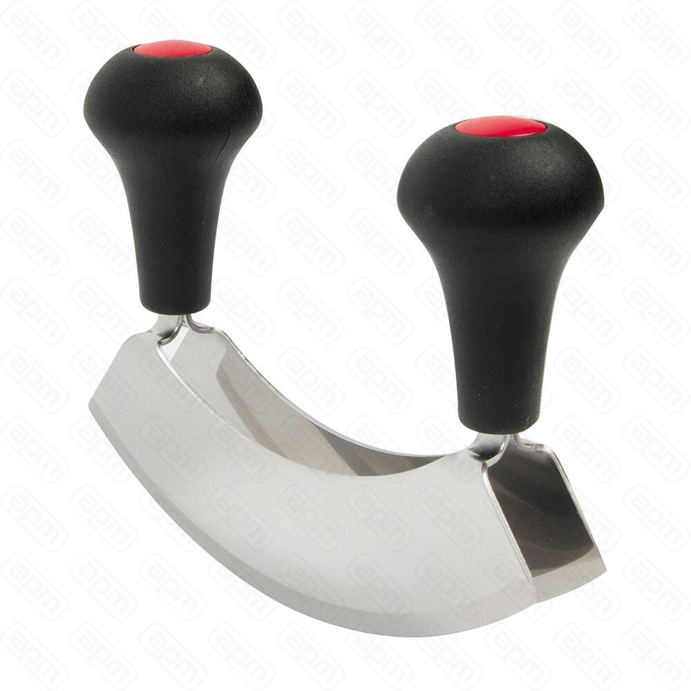 Нож двойной полукруглый для резки зелени 15 см две ручки PL Proff Cuisine