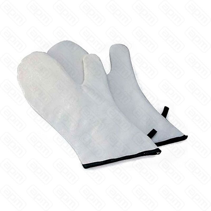 Рукавицы термостойкие с 1-м выделен пальцем кожа