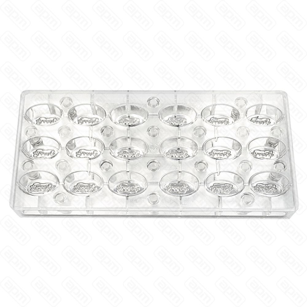 Форма для шоколада на магнитах Овал 18 ячеек 372318 мм поликарбонат PL Proff Cuisine