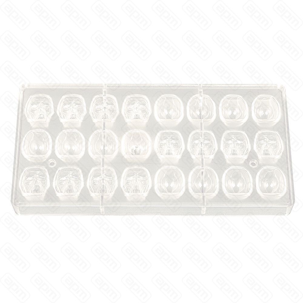 Пластиковая форма Череп 24 ячейки 382627 мм PL Proff Cuisine