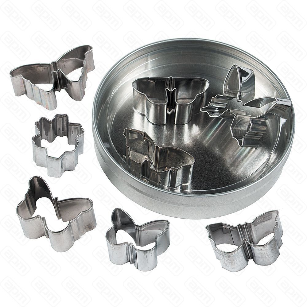 Набор кондитерских форм Бабочки и цветок 20 мм 8 шт PL Proff Cuisine