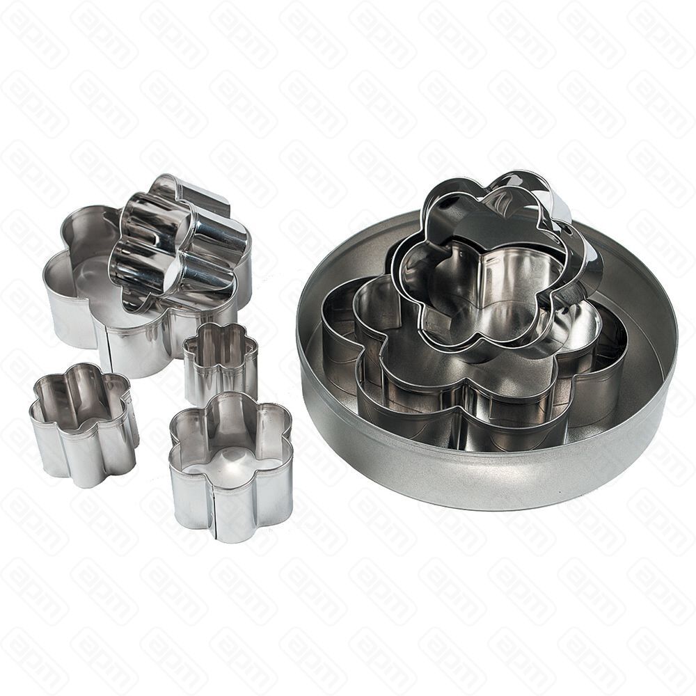 Набор кондитерских форм Цветок h 3 см d 3 4 5 6 7 8 9 10 12 см PL Proff Cuisine