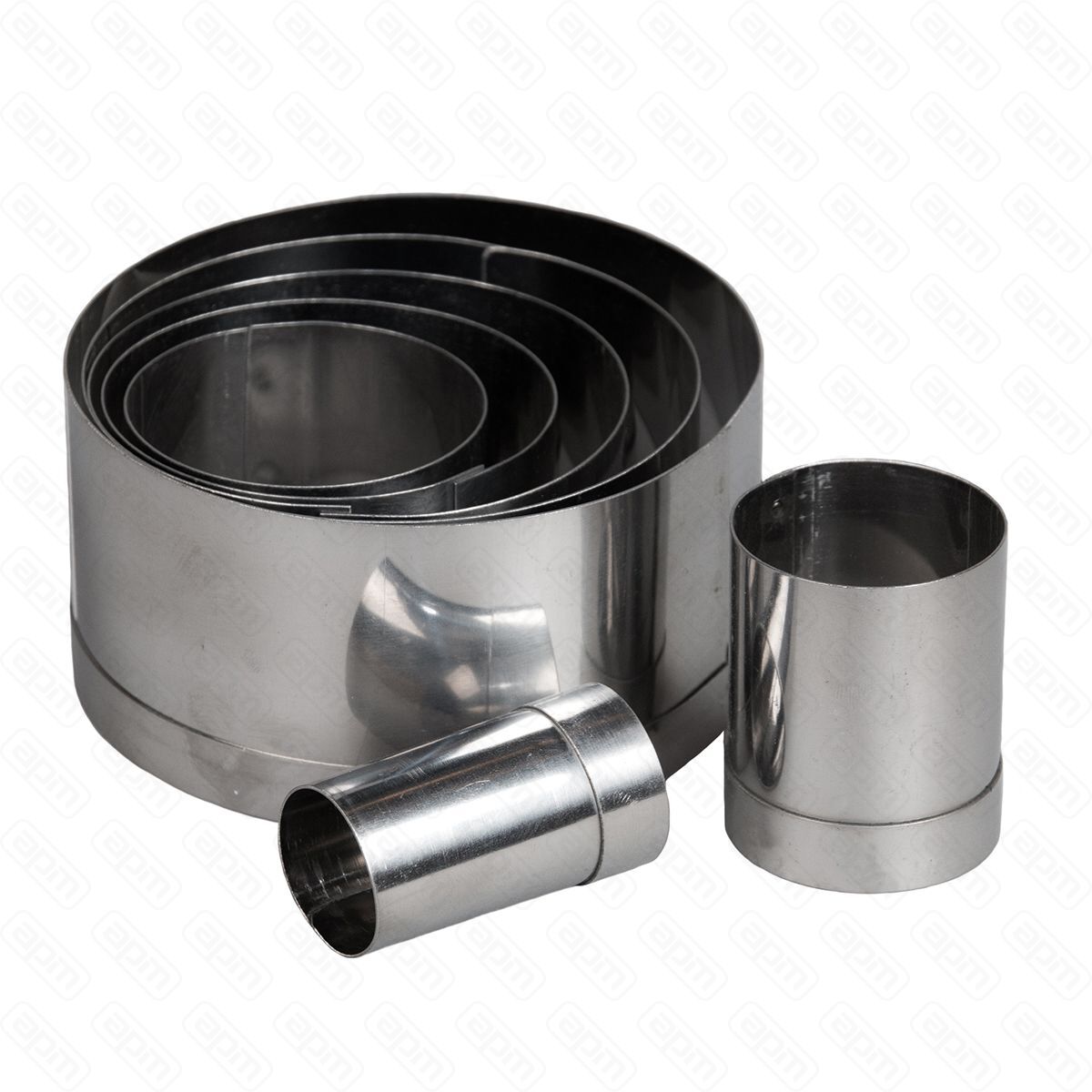 Форма-резак Кольцо нержнабор 7 шт  PL