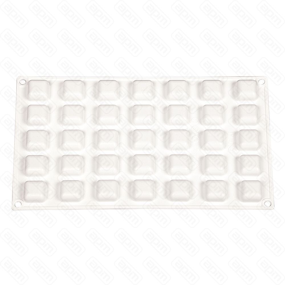 Форма силиконовая Микро квадратный камень 35 ячеек 252512 мм PL Proff Cuisine