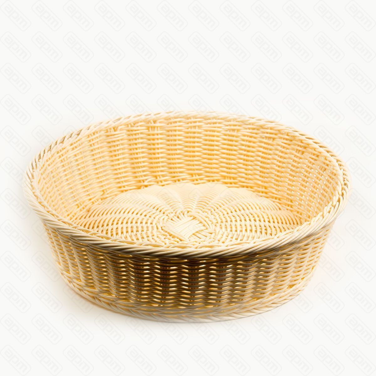 Подставка плетеная для выпечки D40H11 см бежевая PL Proff Cuisine