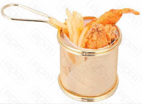 Корзинка для подачи Gold 859 см металл PL Proff Cuisine