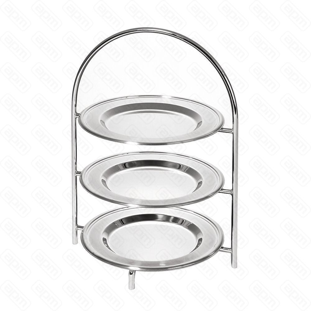 Этажерка 3 яруса h 24 см d блюд 155 см PL - BarWare  REG