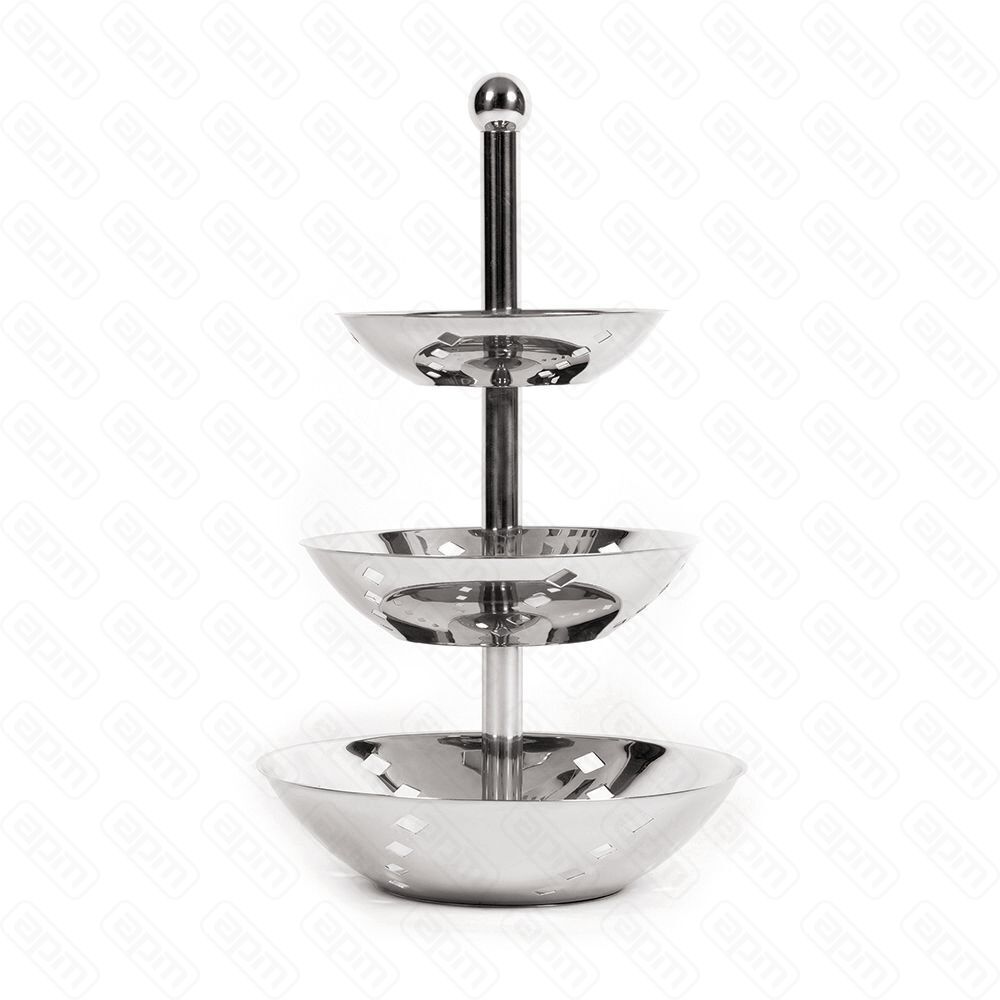 Этажерка 3 яруса d 212531 см h 50 см нержавейка PL Proff Cuisine