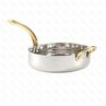 Сковорода порционная c ручкой 15545 см нержавейка PL Proff Cuisine