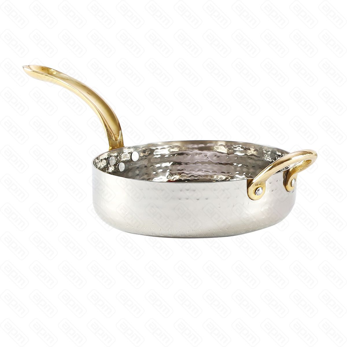 Сковорода порционная c ручкой 1854 см нержавейка PL Proff Cuisine