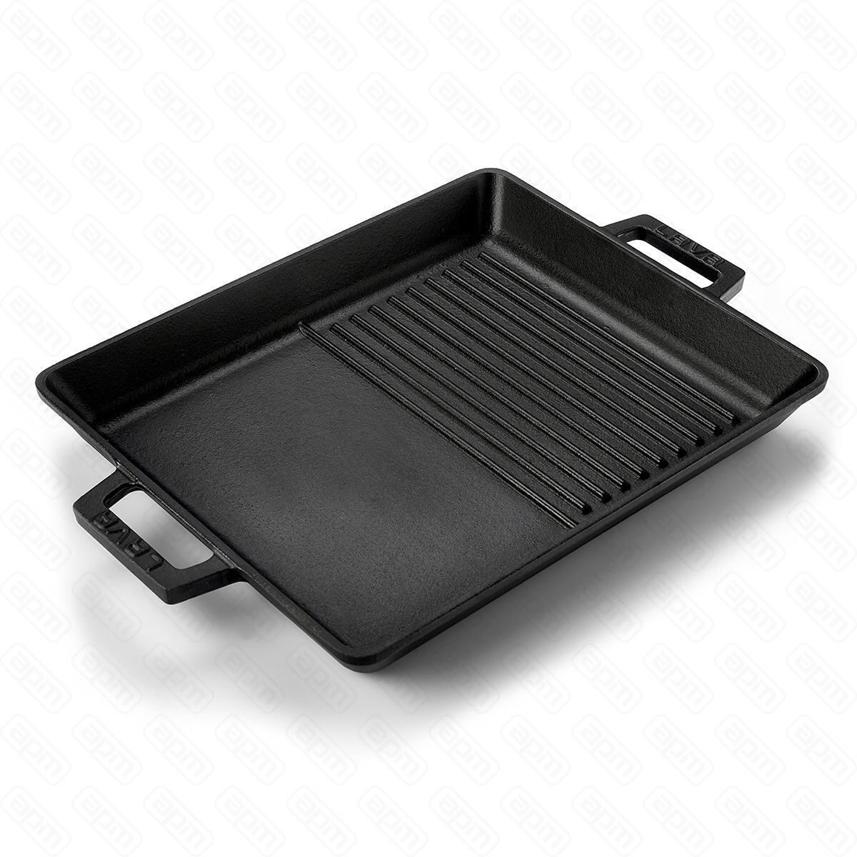 Сковорода-гриль с ручками 2733 смчугун  LAVA