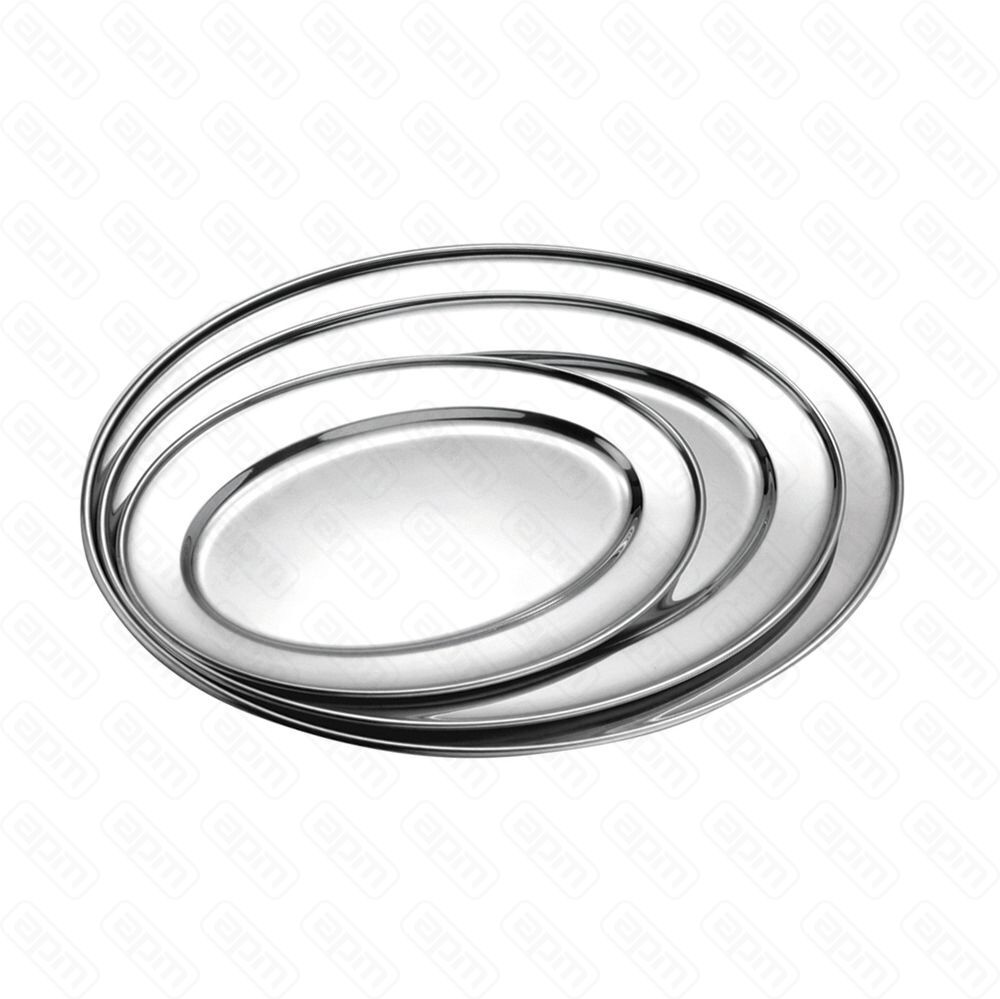 Блюдо металлическое овальное 30 см PL Proff Cuisine