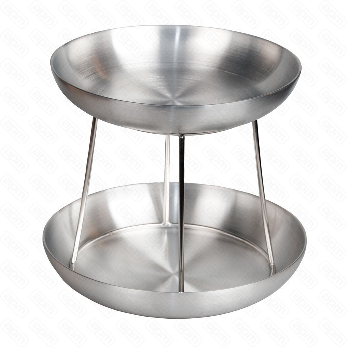 Блюдо металлическое 2-х ярусное 2224H46 см PL Proff Cuisine