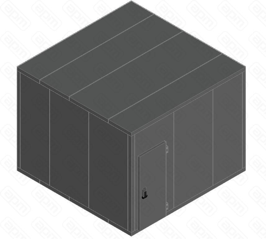 КАМЕРА 100ММ POLAIR КХН-2788 3500Х3500Х2760