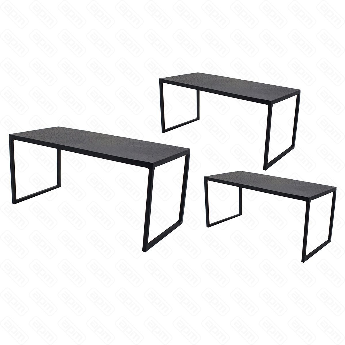 Набор из 3-х фуршетных подставок 1-251210  2-281212  3-301216 см PL Proff Cuisine