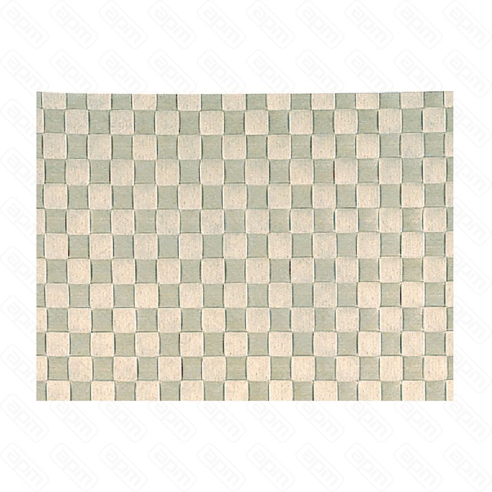 Подкладка настольная бежевая плетеная 303427 см материал рафия 12 шт