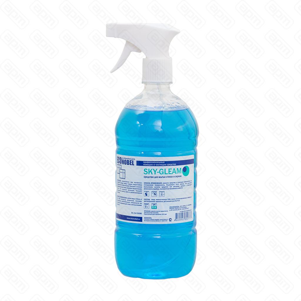 Sky-Gleam Econobel средство для мытья стекол и зеркал с триггером 1 л