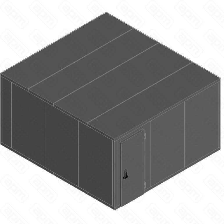 КАМЕРА 80ММ POLAIR КХН-2864 3760Х4060Х2200