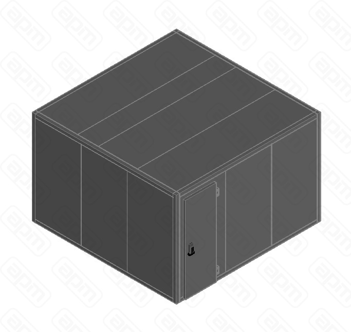 КАМЕРА 80ММ POLAIR КХН-2981 3760Х3760Х2460