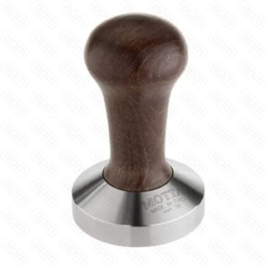 Темпер плоский с коричневой ручкой d58мм Motta