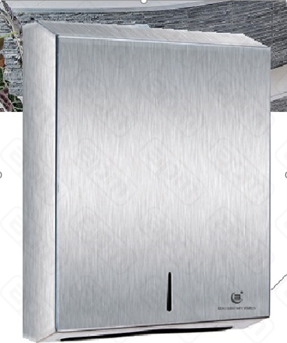 Диспенсер для бумажных полотенец нерж OK-518A