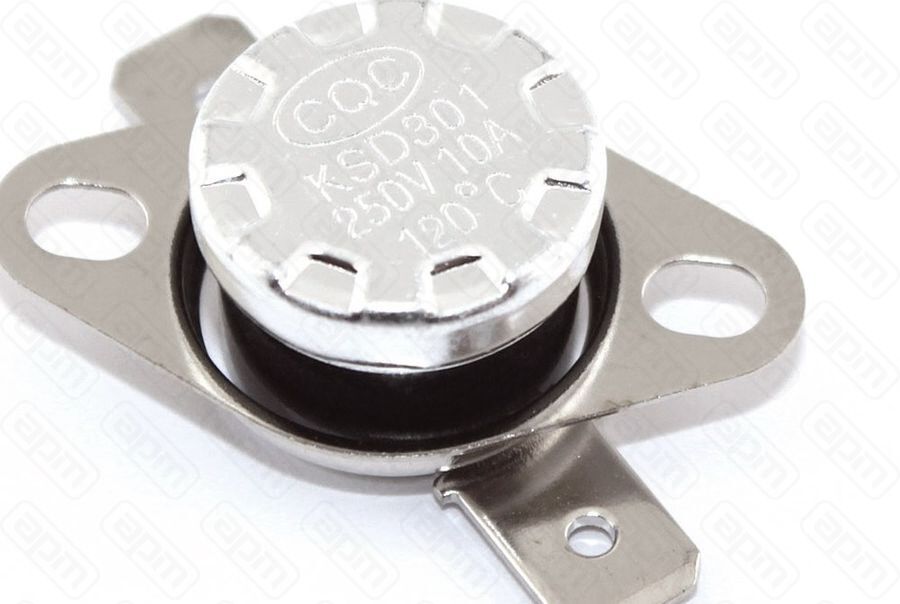 Термостат KSD301-R 120 град без ГТД