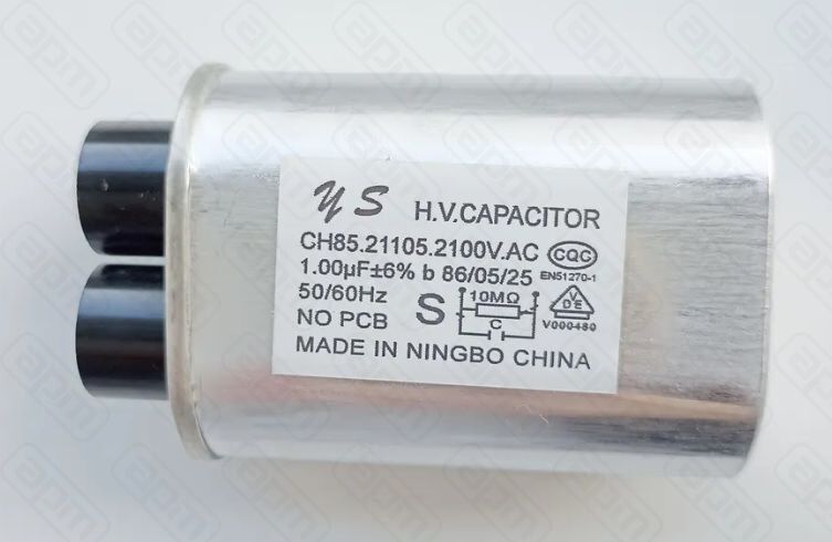 Конденсатор Ch85 2100  2100V 1uF без ГТД