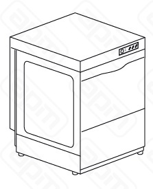 МАШИНА СТАКАНОМОЕЧНАЯ DIHR GS 40DDE